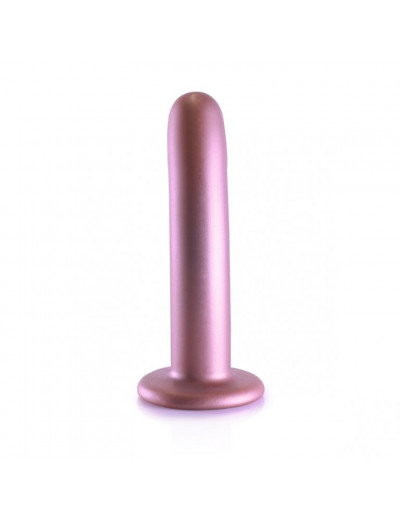 Розовый фаллоимитатор Smooth G-Spot - 15 см.