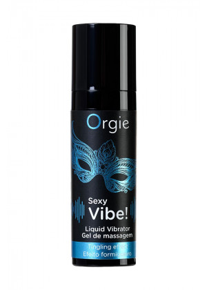 Гель для массажа ORGIE Sexy Vibe Liquid Vibrator с эффектом вибрации - 15 мл.