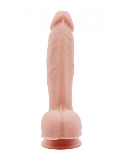 Телесный фаллоимитатор-реалистик Dual Density Dildo - 19,5 см.