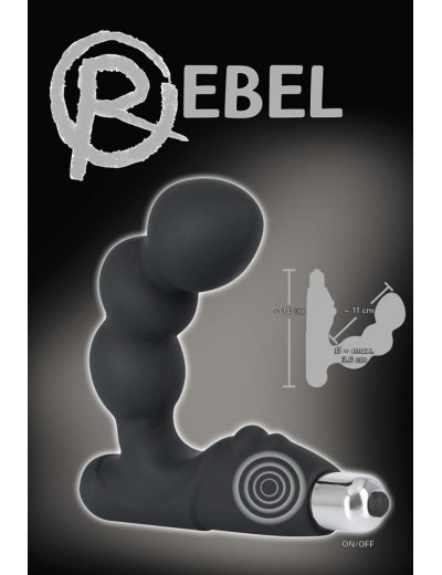 Стимулятор простаты с вибрацией Rebel Bead-shaped Prostate Stimulator