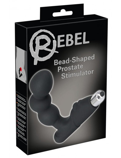 Стимулятор простаты с вибрацией Rebel Bead-shaped Prostate Stimulator