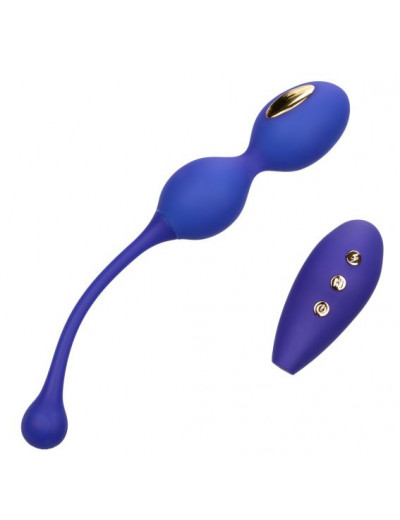 Фиолетовые виброшарики с электростимуляцией Impulse Intimate E-Stimulator Dual Kegel