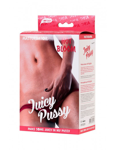 Тугой фигурный мастурбатор-вагина JUICY PUSSY HOT BLOOM