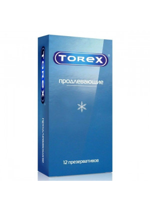 Презервативы Torex  Продлевающие  с пролонгирующим эффектом - 12 шт.