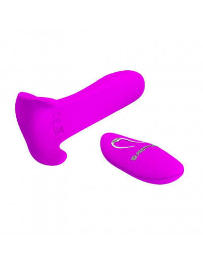 Лиловый мультифункциональный вибратор Remote Control Massager