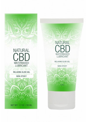 Лубрикант на водной основе Natural CBD Waterbased Lubricant - 50 мл.