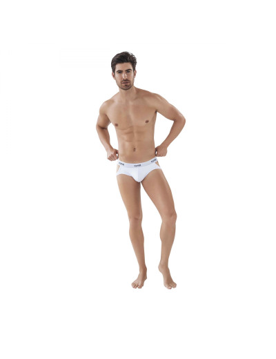 Белые мужские трусы-джоки Oporto Jockstrap