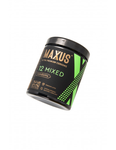 Презервативы MAXUS Mixed - 12 шт.