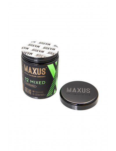 Презервативы MAXUS Mixed - 12 шт.