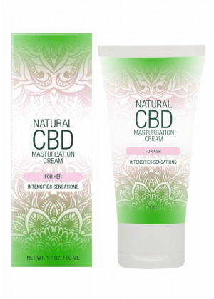 Крем для мастурбации для женщин Natural CBD Masturbation Cream For Her - 50 мл.