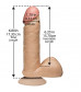 Фаллоимитатор на присоске The Realistic Cock 6” with Removable Vac-U-Lock Suction Cup - 17,3 см.