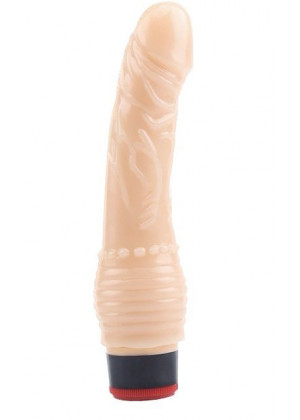 Телесный вибратор 7.6 Vibrating Dildo - 19,5 см.