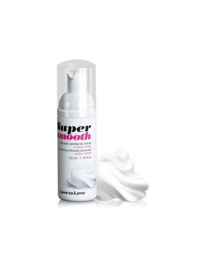 Лубрикант нежнейшая пенка Super Smooth Foaming Intime Lubricant - 50 мл.