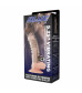 Дымчатая насадка на пенис с вибрацией  Vibrating Penis Enhancing Sleeve Extension - 13,3 см.