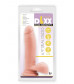 Телесный фаллоимитатор-реалистик Dual Density Dildo - 17,5 см.