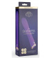 Фиолетовый вибратор The Duchess Thumping Vibrator - 20 см.