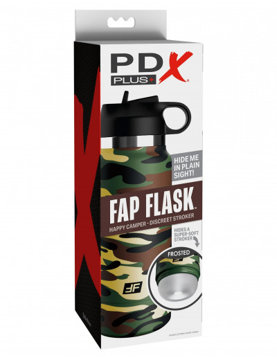 Мастурбатор в камуфляжной колбе Fap Flask