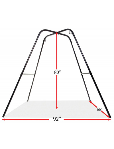 Напольный черный каркас для качелей Swing Stand