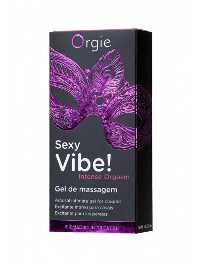 Гель для массажа ORGIE Sexy Vibe Intense Orgasm - 15 мл.