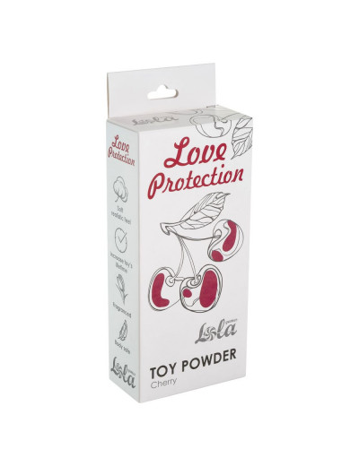 Пудра для игрушек Love Protection с ароматом вишни - 30 гр.