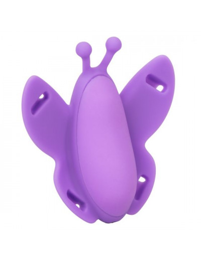 Фиолетовая вибробабочка на ремешках Silicone Remote Venus Butterfly