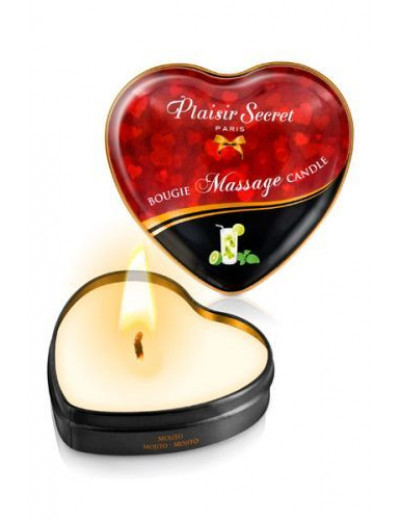 Массажная свеча с ароматом мохито Bougie Massage Candle - 35 мл.