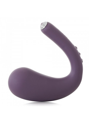 Фиолетовый вибратор Dua G-spot   Clitoral Wearable Vibrator - 17,8 см.