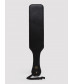 Черная шлепалка Bound to You Faux Leather Spanking Paddle - 38,1 см.