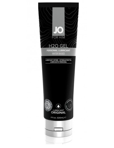 Лубрикант-гель для мужчин JO H2O GEL ORIGINAL - 120 мл.