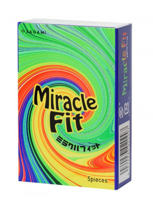 Презервативы Sagami Miracle Fit - 5 шт.