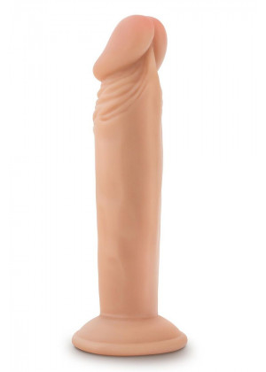 Телесный фаллоимитатор-реалистик 6 Inch Posable Dildo - 16,5 см.