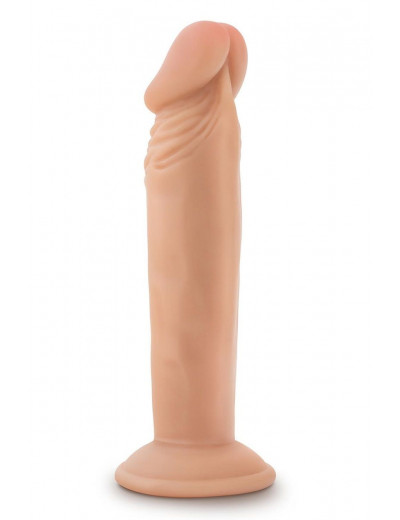 Телесный фаллоимитатор-реалистик 6 Inch Posable Dildo - 16,5 см.