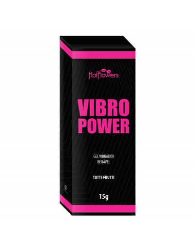 Жидкий вибратор Vibro Power со вкусом тутти-фрутти - 15 гр.