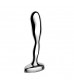 Стальной стимулятор простаты Stainless Steel Prostate Plug - 11,5 см.