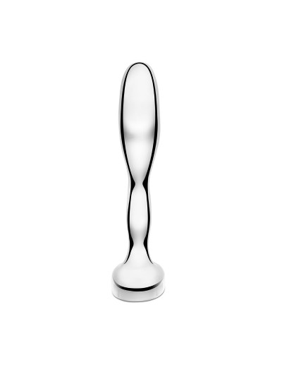 Стальной стимулятор простаты Stainless Steel Prostate Plug - 11,5 см.