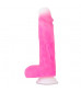 Розовый ротатор-реалистик Roxy 8 Inch Gyrating Dildo - 21,6 см.