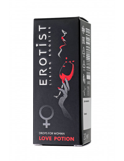 Возбуждающие капли для женщин Erotist Love Potion - 20 мл.