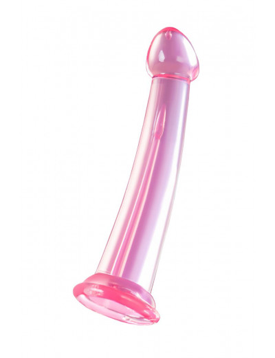 Розовый нереалистичный фаллоимитатор Jelly Dildo XL - 22 см.