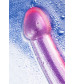 Розовый нереалистичный фаллоимитатор Jelly Dildo XL - 22 см.