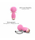 Розовый мини-wand вибратор Itsy Bitsy Mini Wand Vibrator