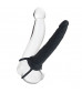 Насадка на пенис Silicone Love Rider Dual Penetrator для двойного проникновения - 14 см.