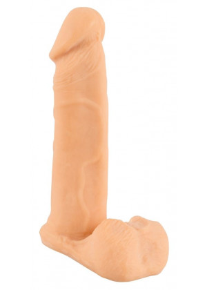 Фаллоимитатор Nature Skin Dildo Real Dong - 20 см.