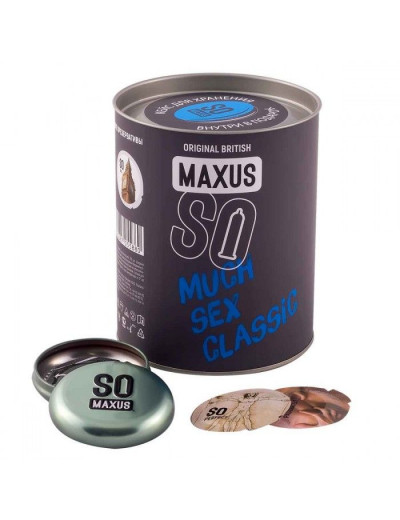 Классические презервативы в кейсе MAXUS So Much Sex - 100 шт.