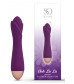 Фиолетовый вибратор Ooh La La Flower Vibrator - 18 см.