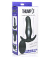 Черная анальная вибропробка Kinetic Thumping 7X Prostate Anal Plug - 13,3 см.