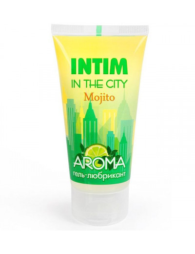 Увлажняющий лубрикант Intim Aroma с ароматом мохито - 60 гр.