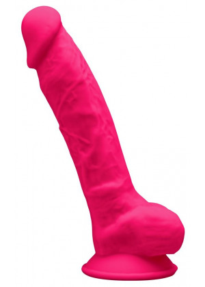 Розовый фаллоимитатор-реалистик Premium Dildo 7  Model 1 Premium - 17,5 см.