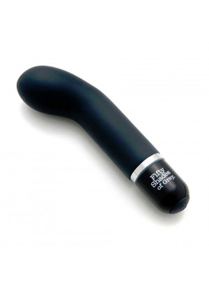 Черный силиконовый мини-вибратор Mini G-Spot Vibrator - 13,3 см.