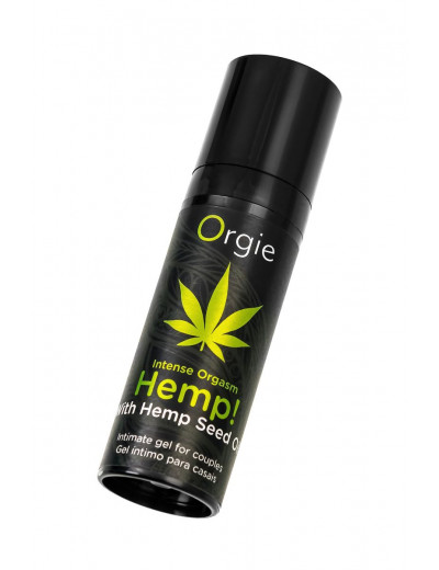 Возбуждающий интимный гель для пар ORGIE Hemp Intense Orgasm - 15 мл.