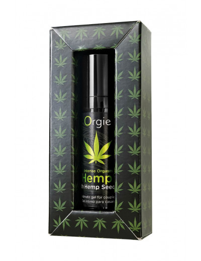 Возбуждающий интимный гель для пар ORGIE Hemp Intense Orgasm - 15 мл.